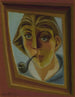 L'Homme à la pipe - Juan Gris — Ansicht des Kunstwerks