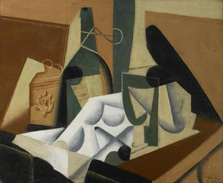 La nappe blanche - Juan Gris — Ansicht des Kunstwerks
