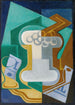 Glas und Früchte - Juan Gris — Ansicht des Kunstwerks