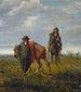 Die zwei Ponchos - Juan Manuel Blanes — Ansicht des Kunstwerks