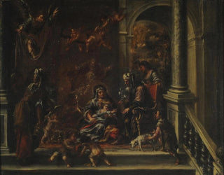 Juan de Valds Leal - The birth of the Virgin.webp