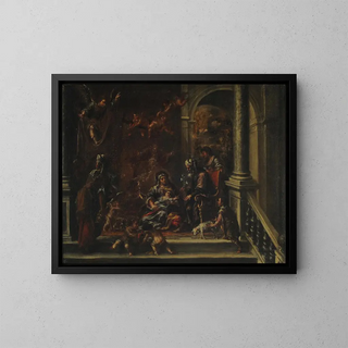 Juan de Valds Leal - The birth of the Virgin.webp