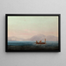 Pêche sur le lac de Managua, Nicaragua - Judah Levasseur — gerahmtes Bild an der Wand