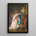 Der Vase - Jules-Alexandre Patrouillard — gerahmtes Bild an der Wand