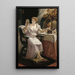 Blickend in den Spiegel - Jules-Hippolyte Ravel — gerahmtes Bild an der Wand