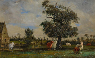 JulesJacques Veyrassat - Chevaux sous un pommier (Case Conflict).webp