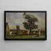 Pferde unter einem Apfelbaum - Jules-Jacques Veyrassat — gerahmtes Bild an der Wand