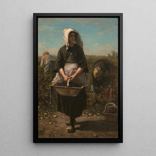Jules Breton - Les vendangeuses tude pour Les vendanges ChteauLagrange.webp
