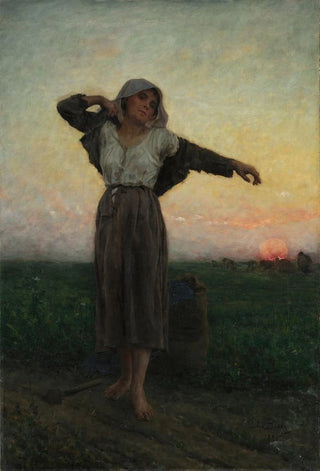 Jules Breton - The Tired Gleaner.webp