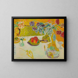 Herbst - Jules Cavaillès — gerahmtes Bild an der Wand