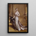 Portrait von Isabelle d'Orléans, Herzogin von Guise - Jules Cayron — gerahmtes Bild an der Wand