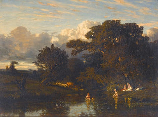 Les Baigneuses - Jules Dupré — Ansicht des Kunstwerks
