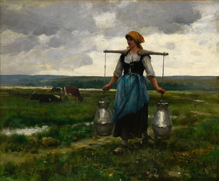 Tragetäuferin von Milch - Jules Dupré — Ansicht des Kunstwerks