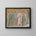 Prozession der heiligen Märtyrer Rogatius und Donatian - Jules Élie Delaunay — gerahmtes Bild an der Wand