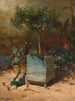 Polichinelle im Garten - Jules Frédéric Ballavoine — Ansicht des Kunstwerks