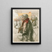 Au pays noir - Jules Gustave Besson — gerahmtes Bild an der Wand