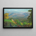 Landschaft des Grésivaudan - Jules Léon Flandrin — gerahmtes Bild an der Wand