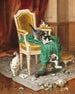 Katzen Spieler - Jules Le Roy — Ansicht des Kunstwerks
