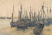 Bateaux de Pêche Amarrés - Jules Lessore — Ansicht des Kunstwerks