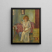 Hermine David, l'atelier - Jules Pascin — gerahmtes Bild an der Wand