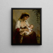 Krankenschwester - Jules Salles-Wagner — gerahmtes Bild an der Wand