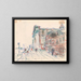 Kirche der Jesuiten in Venedig - Jules Schmalzigaug — gerahmtes Bild an der Wand