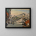 Der Rialto-Brücke in Venedig - Jules Schmalzigaug — gerahmtes Bild an der Wand
