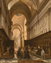 Chœur parisien de la basilique Sainte-Geneviève-Panthéon sous le Second Empire - Jules Victor Genisson — Ansicht des Kunstwerks