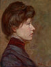 Portrait einer jungen Frau - Julia Graydon Sharpe — Ansicht des Kunstwerks