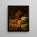 Naturmorte mit Orangen - Julia Robinson — gerahmtes Bild an der Wand
