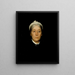 Portrait von Mme Robert Walter Weir - Julian Alden Weir — gerahmtes Bild an der Wand