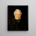 Portrait de Robert Walter Weir - Julian Alden Weir — gerahmtes Bild an der Wand