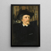 Portrait de Wyatt Eaton - Julian Alden Weir — gerahmtes Bild an der Wand