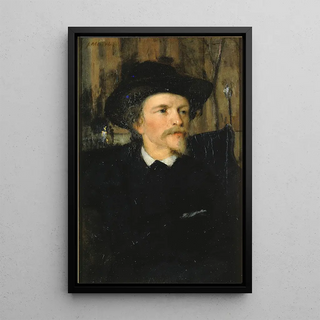 Julian Alden Weir - Portrait of Wyatt Eaton.webp