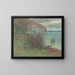 La Plage de Nassau - Julian Alden Weir — gerahmtes Bild an der Wand