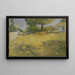 Le Haut Pâturage - Julian Alden Weir — gerahmtes Bild an der Wand