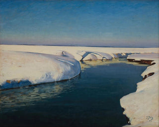 Schnee - Julian Fałat — Ansicht des Kunstwerks