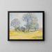 Sommerlandschaft IV - Julian Klein von Diepold — gerahmtes Bild an der Wand