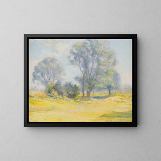 Sommerlandschaft IV - Julian Klein von Diepold — gerahmtes Bild an der Wand