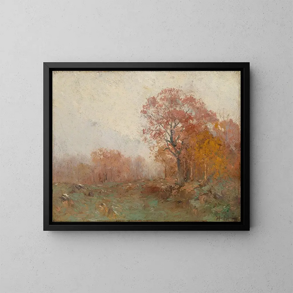 Ein Novembermorgen - Julian Onderdonk — gerahmtes Bild an der Wand