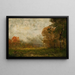 Herbstlandschaft - Julian Onderdonk — gerahmtes Bild an der Wand