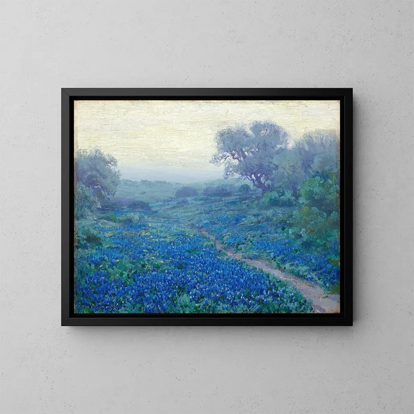Blaubeeren bei Sonnenaufgang - Julian Onderdonk — gerahmtes Bild an der Wand
