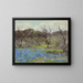 Früher Frühling, Bluebonnets und Mesquite - Julian Onderdonk — gerahmtes Bild an der Wand