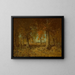 Lisière des bois - Julian Onderdonk — gerahmtes Bild an der Wand