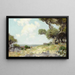 In den Hügeln im Südwesten von Texas - Julian Onderdonk — gerahmtes Bild an der Wand