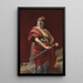 La Tragédienne - Julian Russel Story — gerahmtes Bild an der Wand