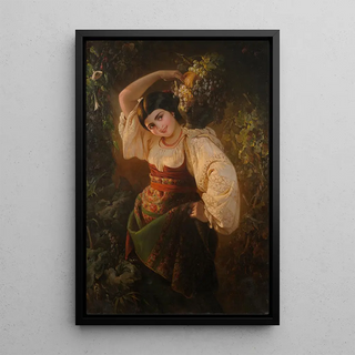 Julie Wilhelmine HagenSchwarz - Italian Woman with a Vase.webp