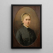 Portrait einer Dame Marisa von Wolf - Julie Wilhelmine Hagen-Schwarz — gerahmtes Bild an der Wand