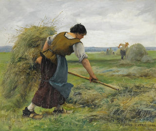 Die Mähdrescher - Julien Dupré — Ansicht des Kunstwerks