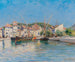 Der Hafen von Cassis an der Côte d'Azur - Julien Gustave Gagliardini — Ansicht des Kunstwerks